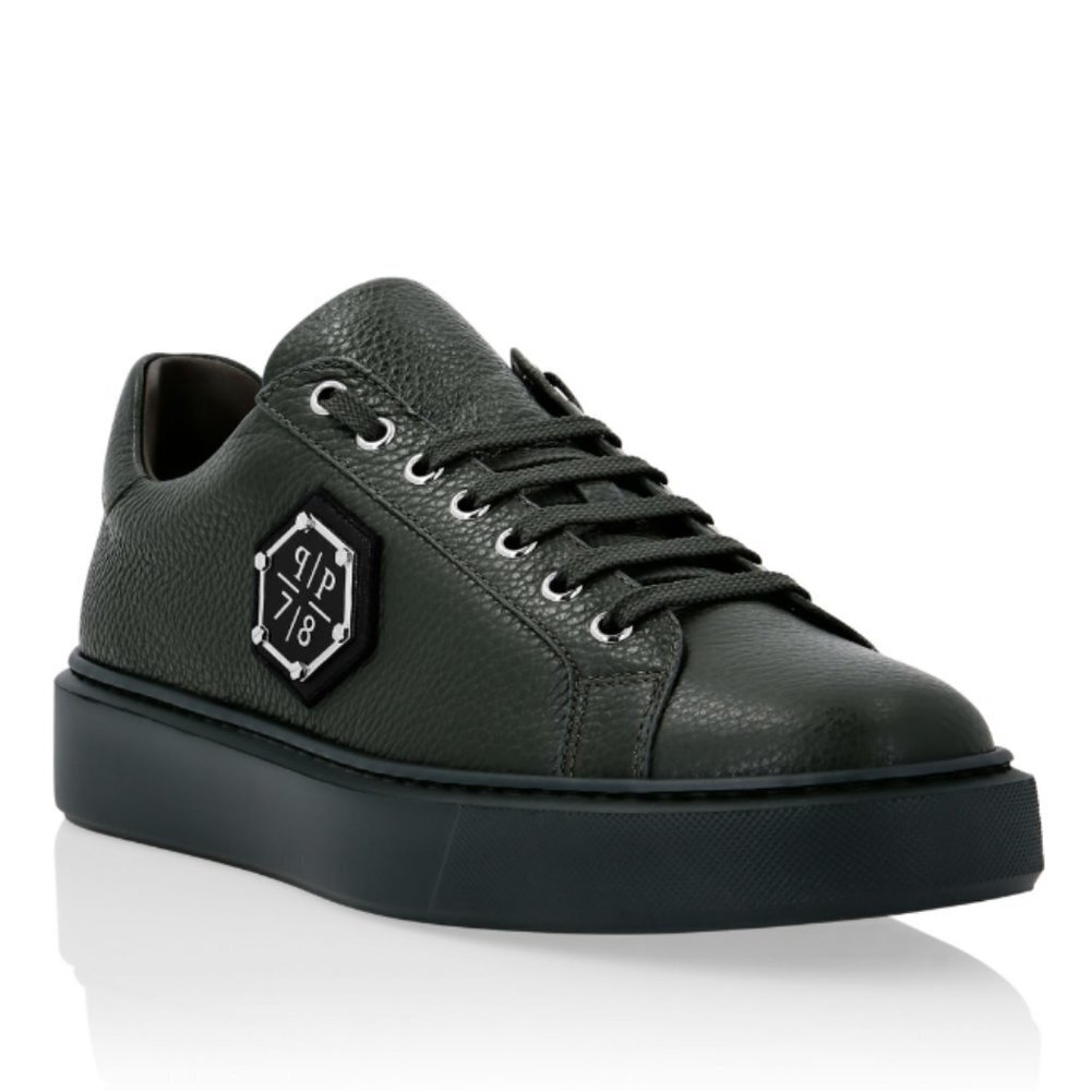 Philipp Plein Men's PP1978 Lo-Top Sneakers Green